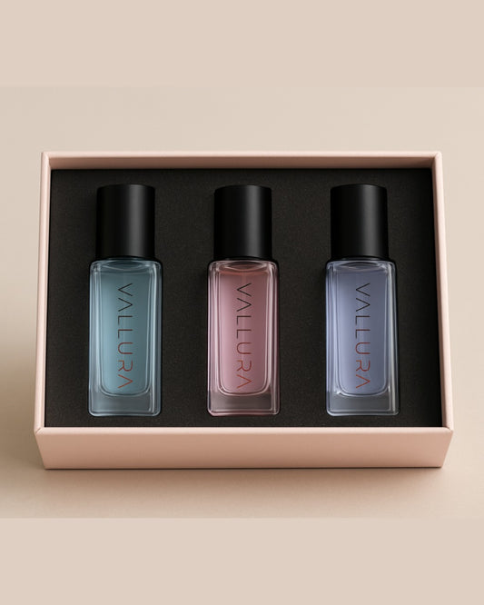 VALLURA TRIO COLLECTION – Pack of 3 Perfumes | Eau De Parfum | Unisex Luxury Perfume
