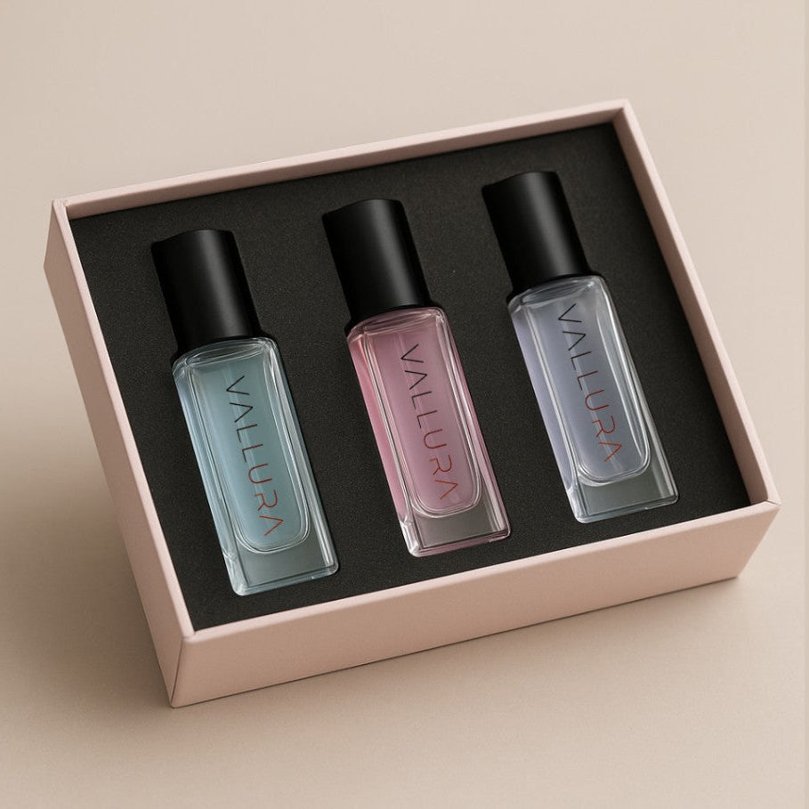 VALLURA TRIO COLLECTION – Pack of 3 Perfumes | Eau De Parfum | Unisex Luxury Perfume