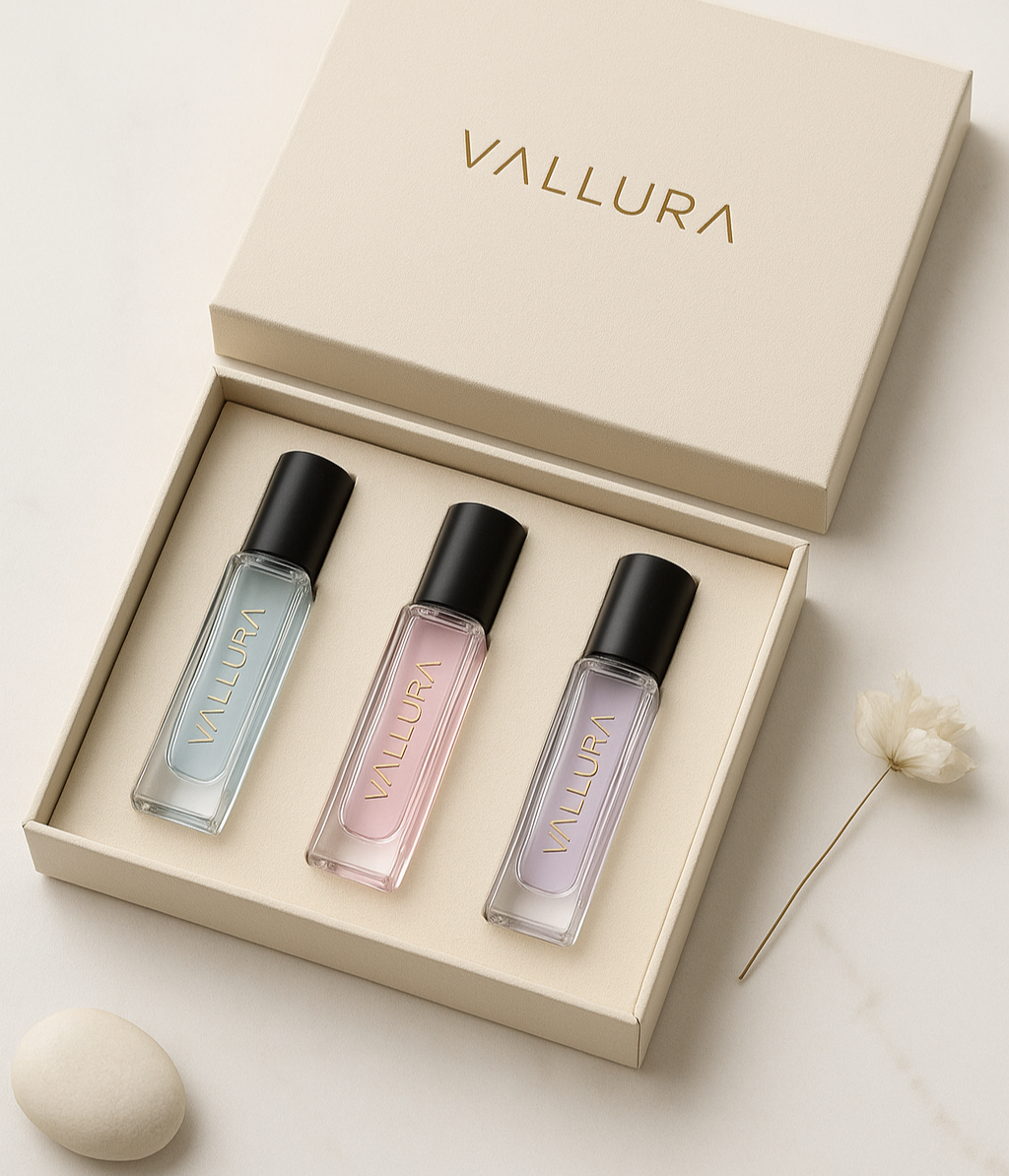 VALLURA TRIO COLLECTION – Pack of 3 Perfumes | Eau De Parfum | Unisex Luxury Perfume
